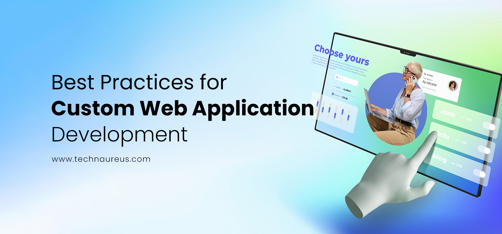 Best Practices for Custom Web Application Development - Banner Image