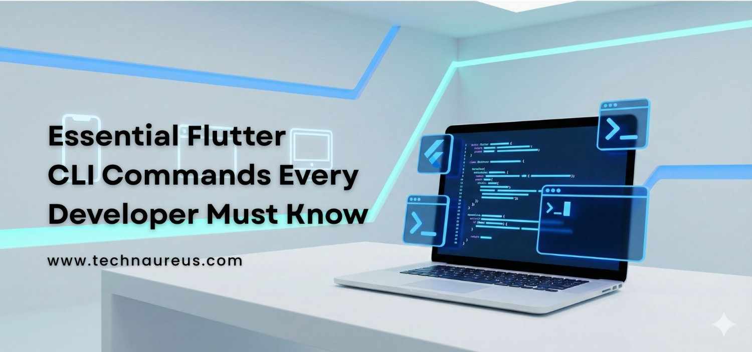 Essential Flutter CLI Commands Every Developer Must Know Banner Image