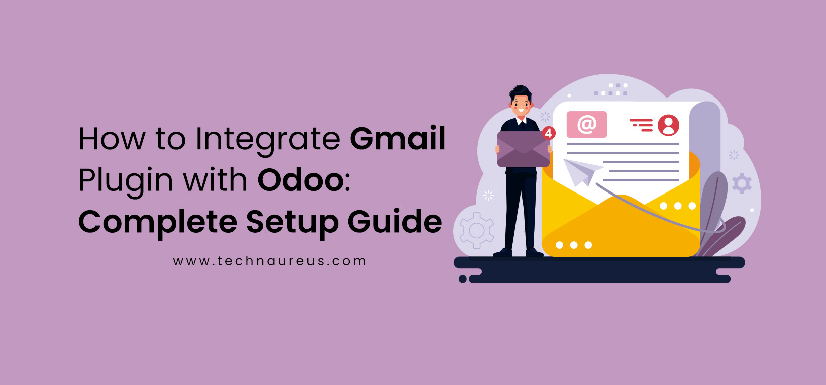 How to Integrate Gmail Plugin with Odoo - Banner Image