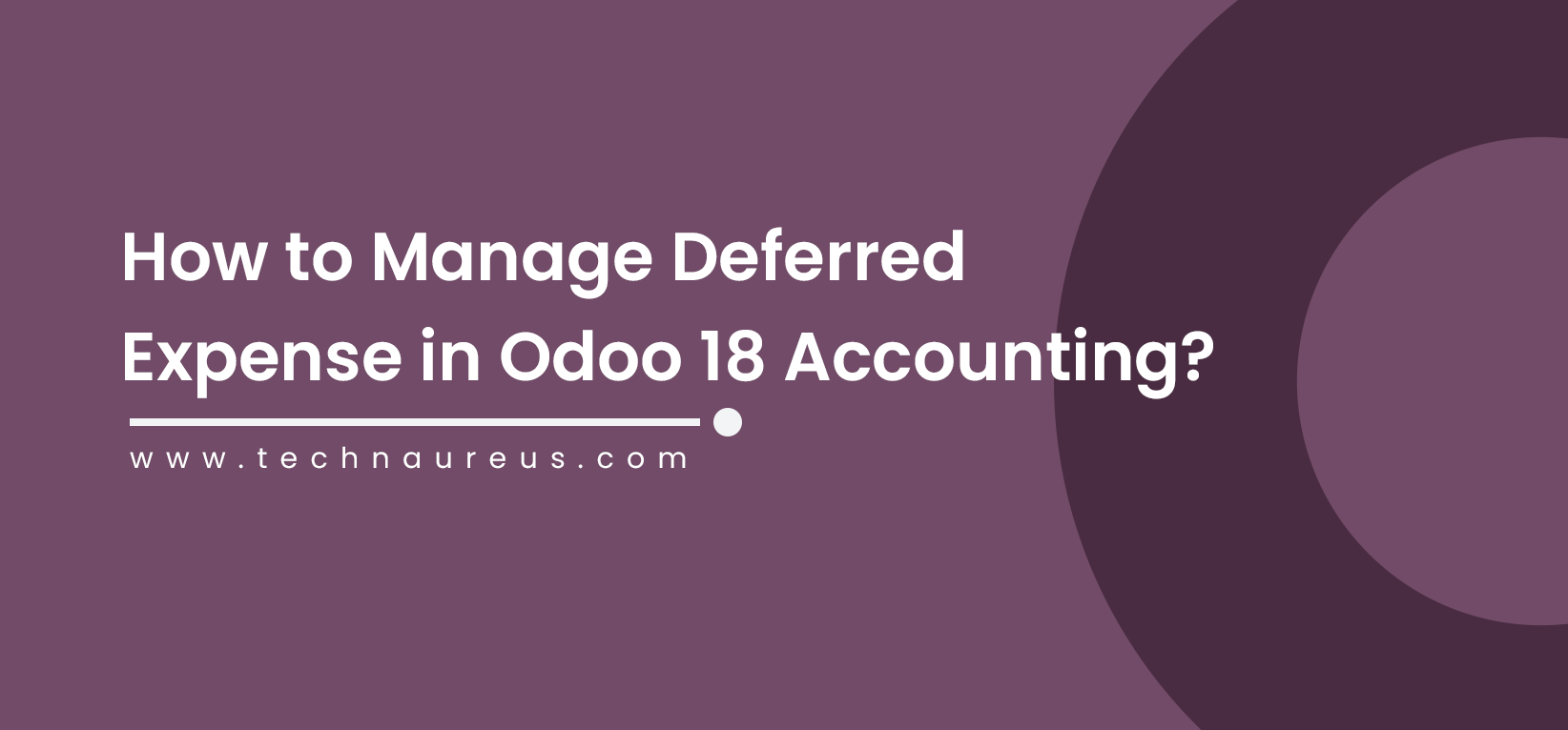 Deferred expenses in Odoo 18 - Image