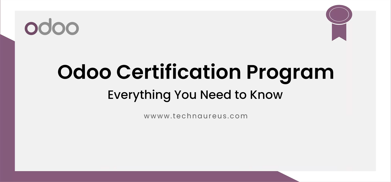 Odoo Certification Program Banner Image