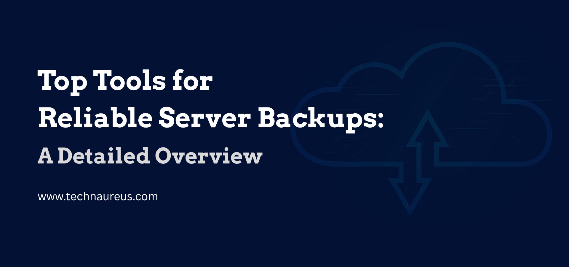 Top Tools for Reliable Server Backups: A Detailed Overview Banner Image