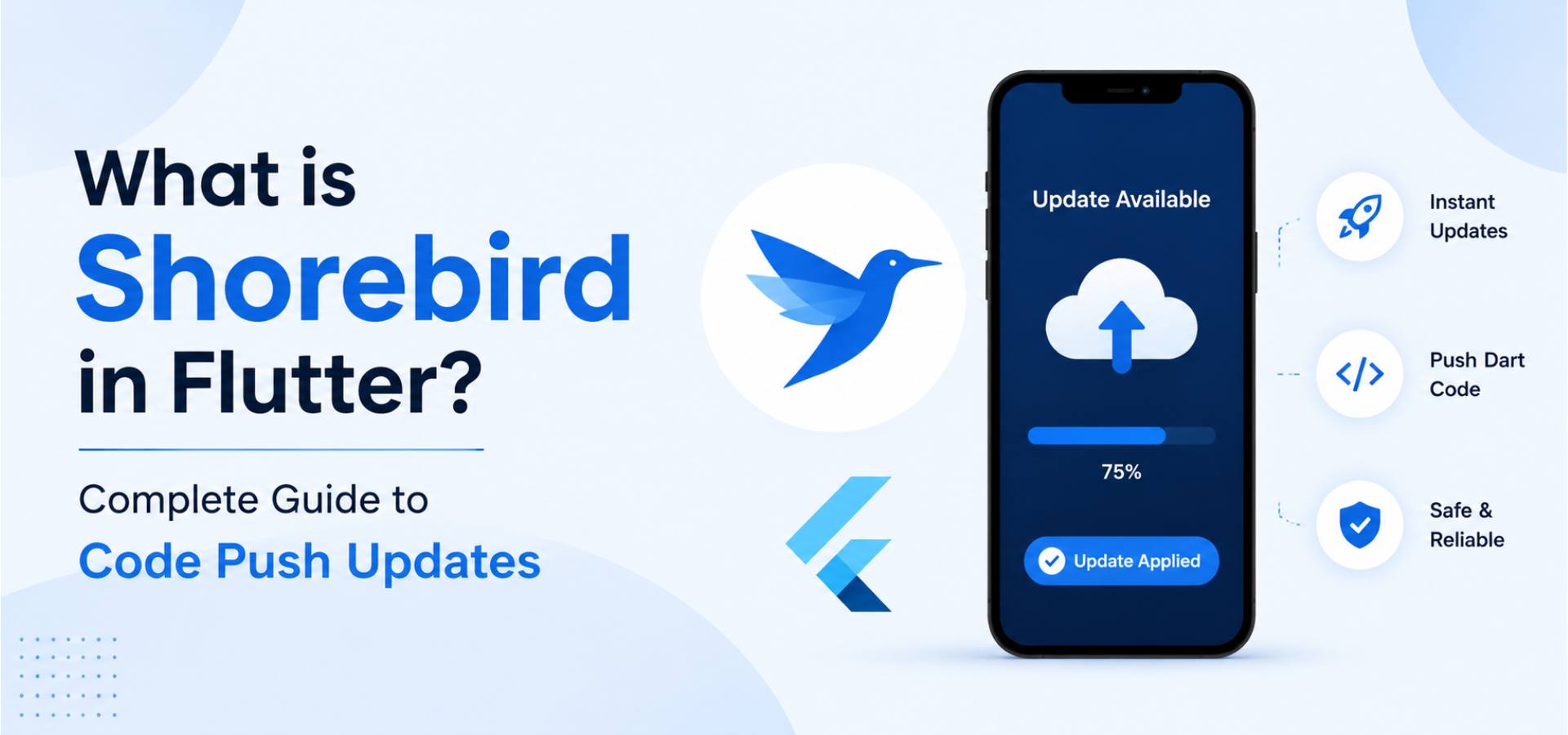 What is Shorebird in Flutter Banner Image