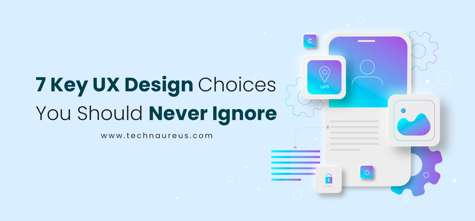 7 Key UX Design Choices Banner Image