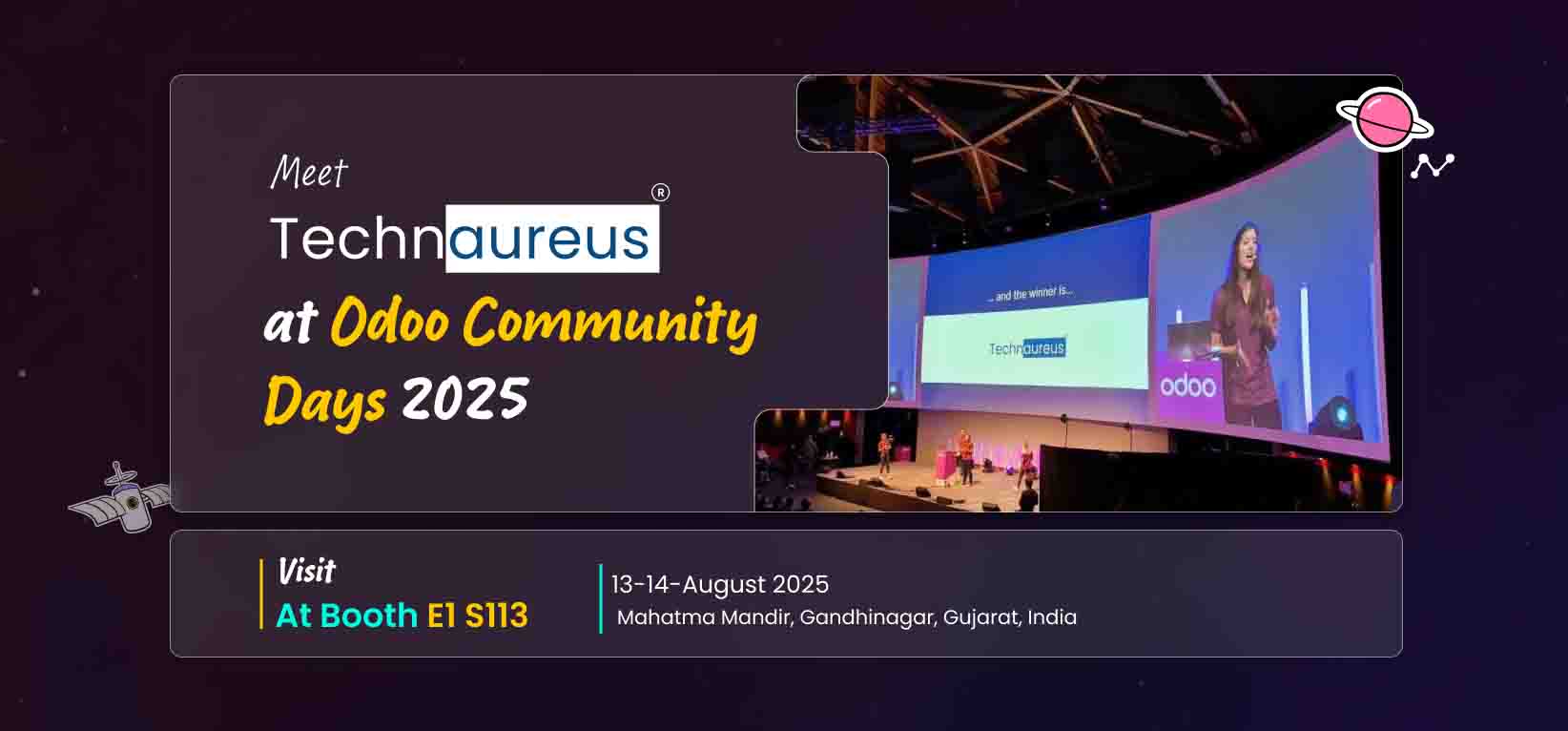 Odoo Community Days India 2025 - Banner Image