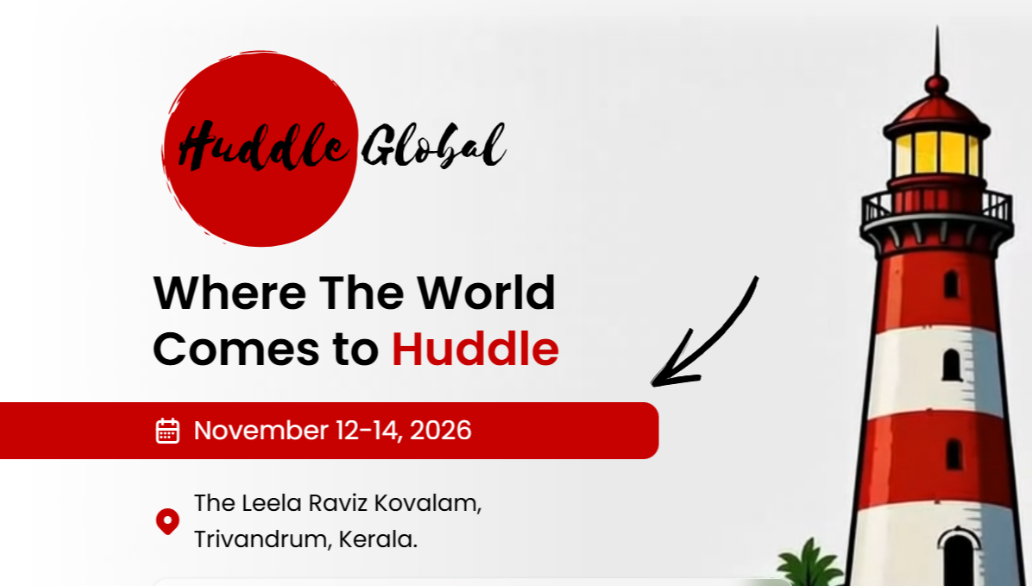 Huddle Global 2026 startup and technology event in Kerala