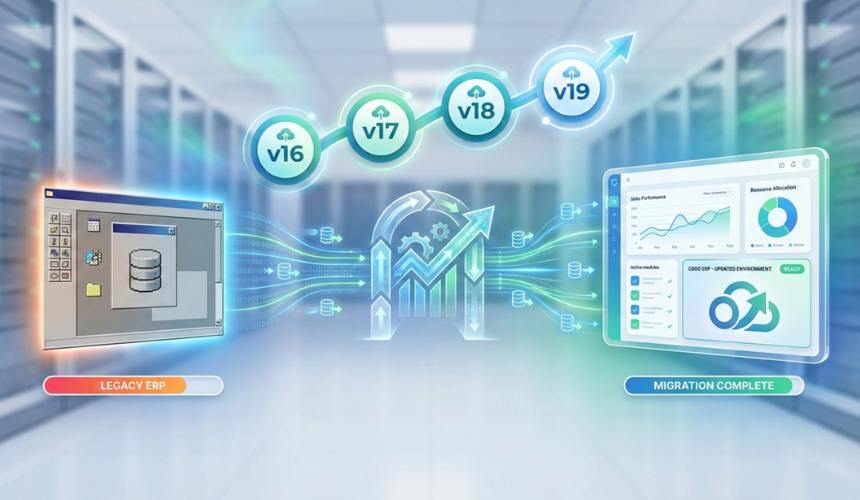 Odoo migration service banner image