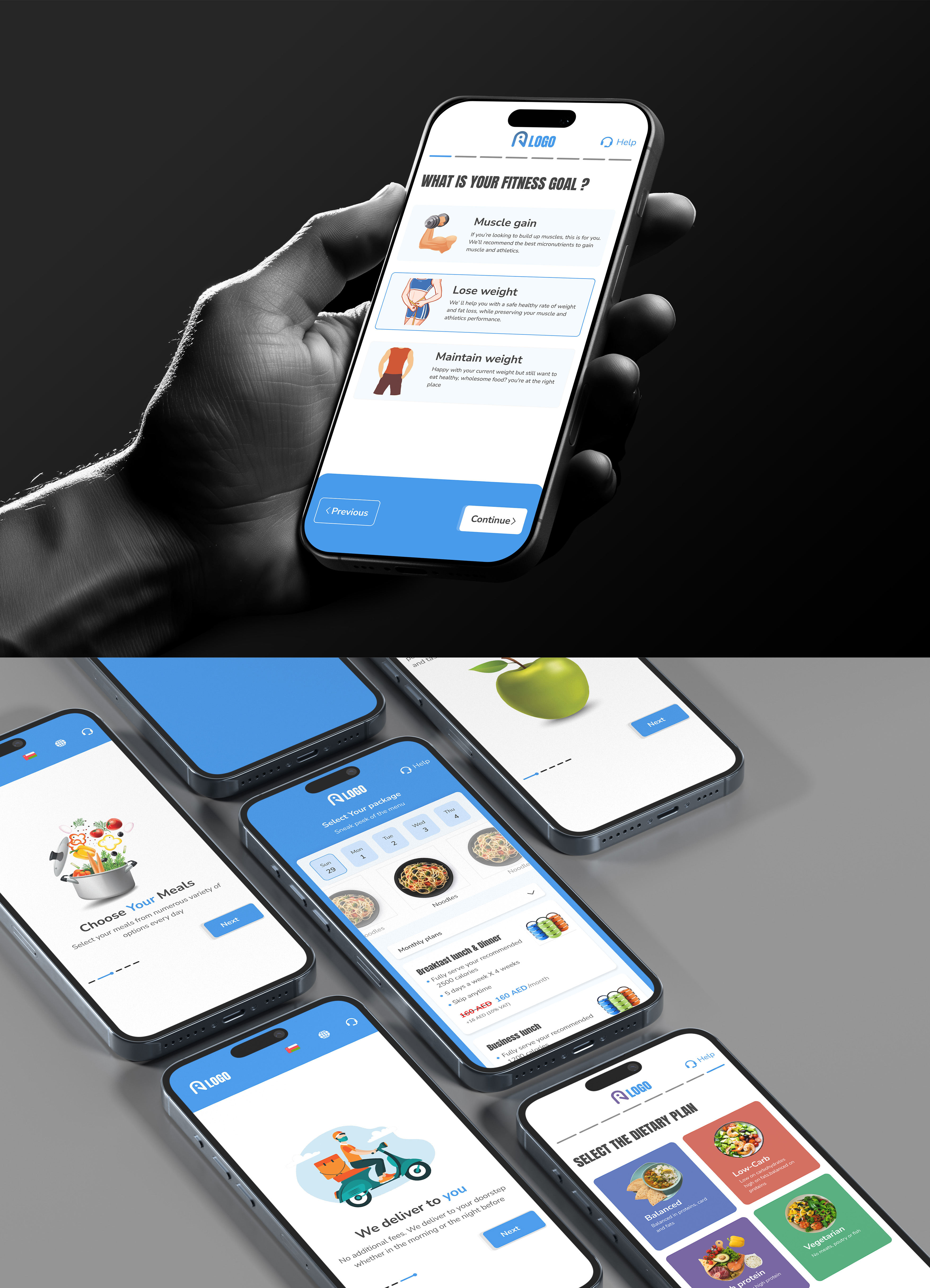 Diet Planning App Main Image