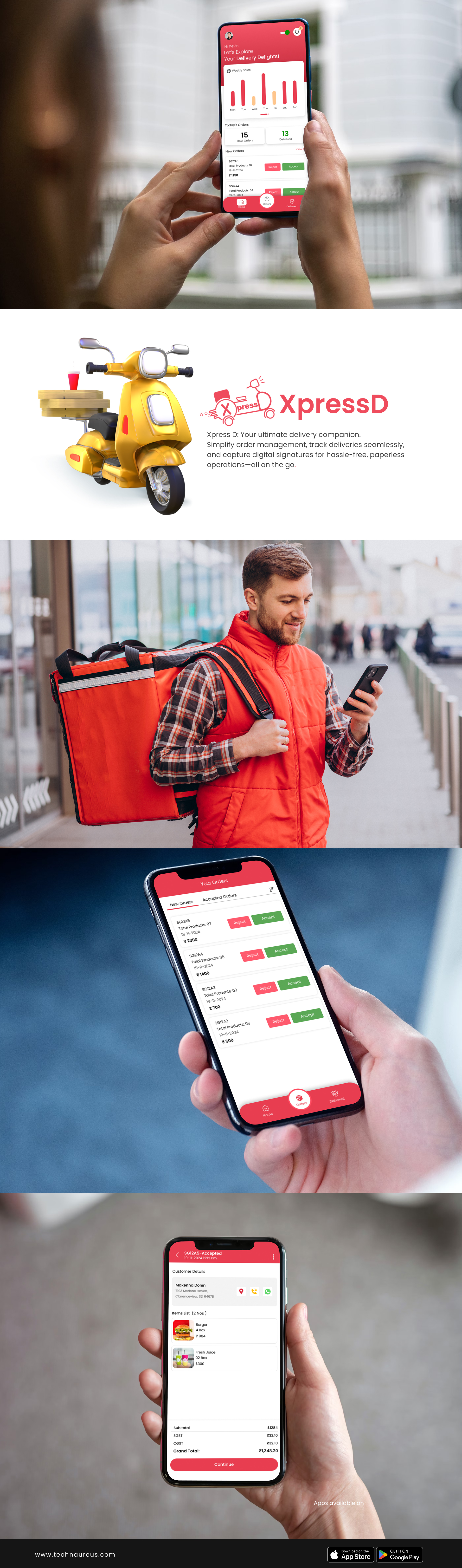 XpressD - Odoo Delivery App
