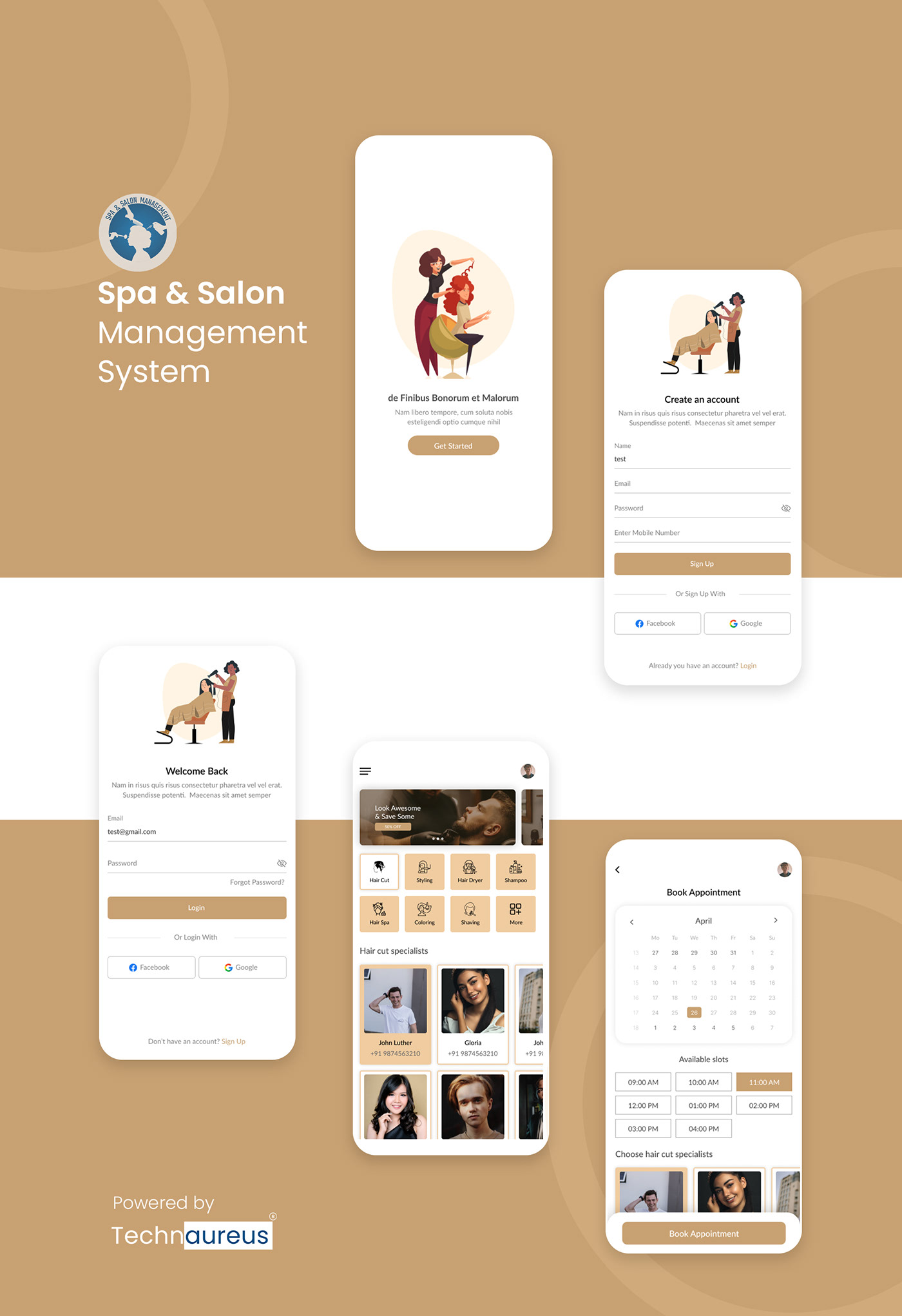 Spa & Salon Management System