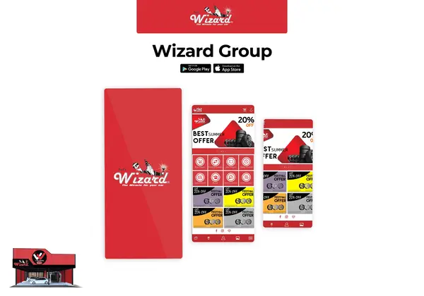 Wizard Group App
