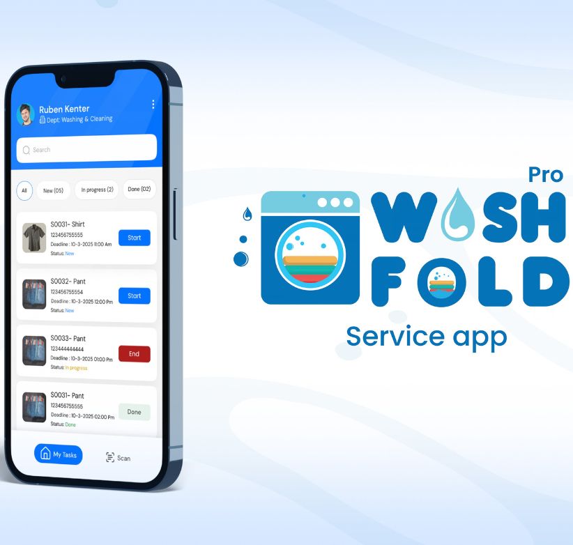 Wash Fold Pro – Laundry Service App
