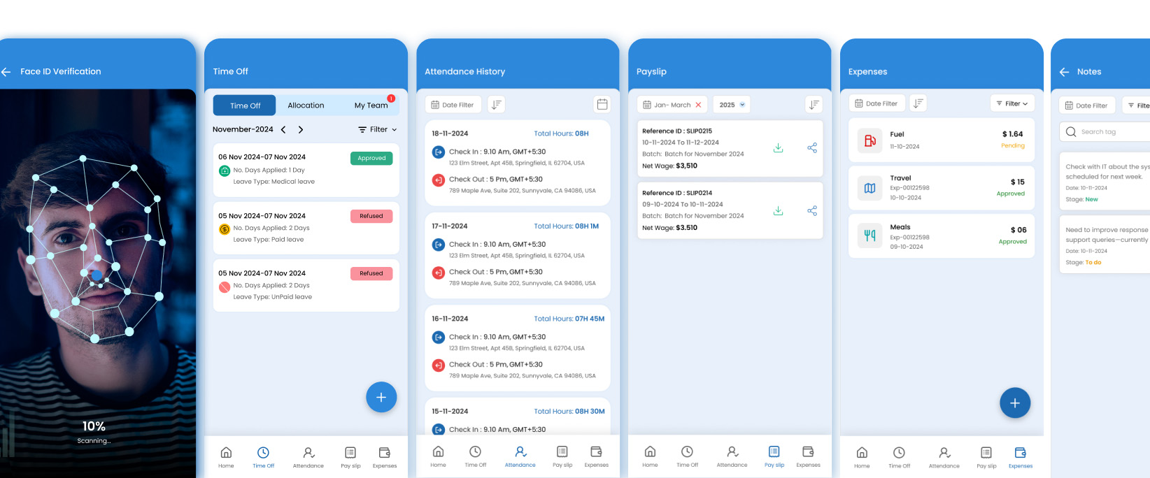 Office Buddy- an Odoo-integrated Self-Service App All Main Features Page Image