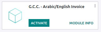 Odoo Arabic Invoice